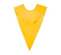 MICFENY Doctoral Graduation Stole Premium Satined Fabric V Neck Design Formal Academic Event with Multiple Color Option