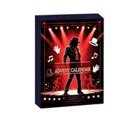 Michael Advent Calendar, Mj 24 PCS Acrylic Charms Countdown Gift for Fans