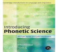 Michael Ashby Introducing Phonetic Science Hardcover Book Michael Ashby Multicolor