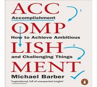 Michael Barber Accomplishment Paperback Book Michael Barber Multicolor
