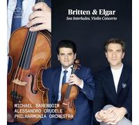 Michael Barenboim; Alessandro Crudele; Philharmonia Orchestra - Britten & Elgar: Sea Interludes, Violin Concerto