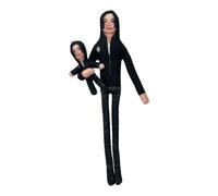 Michael Bendable Plush Doll, Built-in Wire for Various Poses, Assorted Iconic Outfit Designs, Collectible Celebrity Plush Ornament, Desktop Shelf Home Decoration, Gift for Pop-Music Fans