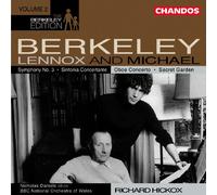 Michael Berkeley, Composers: Lennox Berkeley, - Daniels/Bbc No Wales/Hickox-Sym. No.3 / Sinfonia Concertan