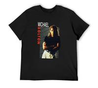 Michael Bolton Vintage T-Shirt Graphic Printed Mens Black Mens Unisex Tee XXL