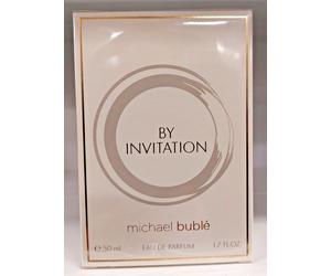 Michael Buble By Invitation 50ml EDP Eau de Parfum FACTORY SEALED big 50ml size