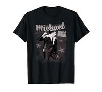 Michael Bublé On The Mic Vintage Style T-Shirt, Men, Black, Large
