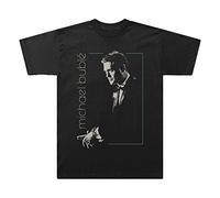 Michael Bublé Portrait Pose T-Shirt, Black, XL