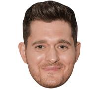 Michael Buble (Smile) Big Head. Larger than life mask.