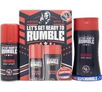 Michael Buffer Let's Get Ready To Rumble Gift Set 250ml Shower Gel + 150ml Body Spray + Wristband