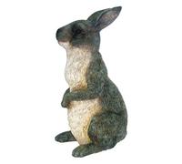 Michael Carr Designs Peter Rabbit Gray Rabbit Family Outdoor Rabbit Figurine for gardens, patios and lawns (511010GY)
