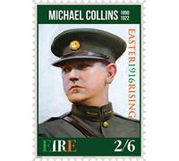 MICHAEL COLLINS - EASTER 1916 RISING - A3 POSTER STAMP DESIGN