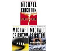 Michael Crichton Collection 3 Books Set (State of Fear, Prey & Pirate Latitudes)