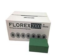 Michael Dark Value Pack of 20 Wet Floral Foam Bricks (full brick size)