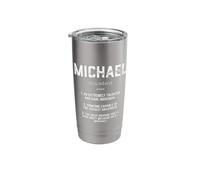 Michael Definition Funny Talented Great Mike Cosplay Michael Stainless Steel Insulated Tumbler