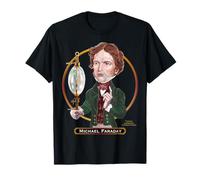 Michael Faraday, English Discoverer electromagnetism T-Shirt