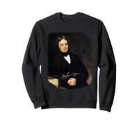 Michael Faraday Scientist Portrait with Autograph Sweatshirt