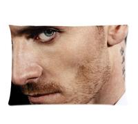 Michael Fassbender Pillowcases Custom Pillow Case Cushion Cover 20 X 30 Inch Two Sides