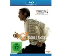 MICHAEL FASSBENDER,SARAH PAULSON,CHIWETEL EJIOFOR - 12 YEARS A SLAVE BLU-RAY NE