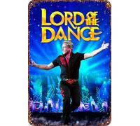 Michael Flatley Returns as Lord of the Dance Vintage Tin Sign Wall Art Decor - Retro Sign for Home Patio Decor Gifts Movie Poster - 8x12 Inch