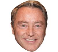 Michael Flatley (Smile) Big Head. Larger than life mask.