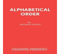 Michael Frayn Alphabetical Order Paperback Book Michael Frayn Multicolor