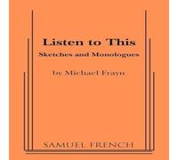 Michael Frayn Listen to This Paperback Book Michael Frayn Multicolor