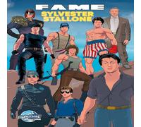 Michael Frizell FAME: Sylvester Stallone Paperback Book Michael Frizell Multicolor