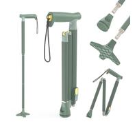 Michael Graves Quick Fold Walking Cane for Men and Women - Foldable Walking Stick for Stability and Style - Folding Folding Stick - Walking Sticks for Seniors & Adults