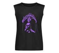 Michael Hamilton Electric Wizard Vest Tank T-Shirt Cotton Men Black Sleeveless Tee S