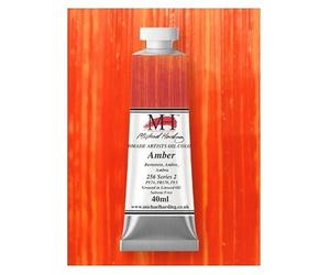 Michael Harding Artist Oil Colors - Amber 40ml Tube