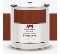 Michael Harding : Oil Paint : 1 Ltr Tin : Burnt Sienna