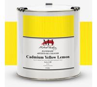 Michael Harding : Oil Paint : 1 Ltr Tin : Cadmium Yellow Lemon