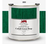 Michael Harding : Oil Paint : 1 Ltr Tin : Cobalt Green Deep
