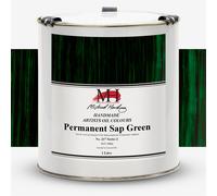 Michael Harding : Oil Paint : 1 Ltr Tin : Permanent Sap Green
