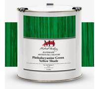 Michael Harding : Oil Paint : 1 Ltr Tin : Phthalo Green Yellow Shade