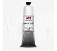 Michael Harding : Oil Paint : 225ml : Titanium White 1 With Safflower Oil