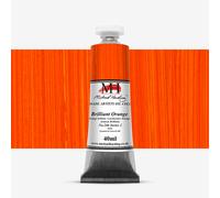 Michael Harding : Oil Paint : 40ml : Brilliant Orange