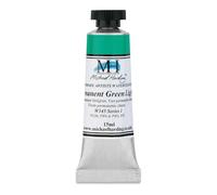 Michael Harding Professional Watercolors - 15ml Tubes (Permanent Green Light)