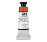 Michael Harding Professional Watercolors - 15ml Tubes (Rich Scarlet)