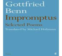 Michael Hofmann Gottfried Benn - Impromptus Paperback Book in White Michael Hofmann White