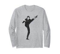 Michael Hutchence Kick INXS Singer By Simon Fowler Long Sleeve T-Shirt