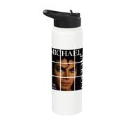 Michael Jackson 016 Stainless Steel Insulated Water Bottle