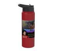 Michael Jackson 067 Thriller Stainless Steel Insulated Water Bottle