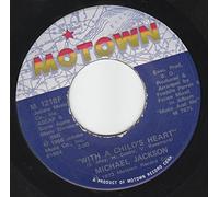 Michael Jackson - 45vinylrecord With A Child's Heart/Morning Glow (7"/45 rpm)