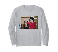 Michael Jackson and Wife Lisa Marie Presley Budapest Trip Long Sleeve T-Shirt