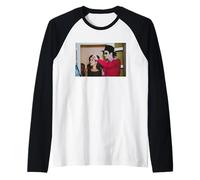 Michael Jackson and Wife Lisa Marie Presley Budapest Trip Raglan Baseball Tee