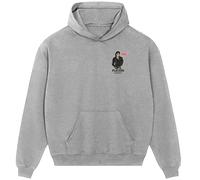 Michael Jackson Bad Badge Men's Hoodie - Gray / M
