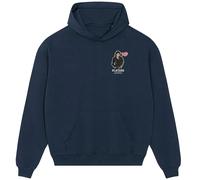 Michael Jackson Bad Badge Men's Hoodie - Navy / M