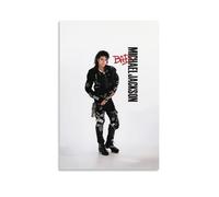 Michael Jackson Bad Creative Waterproof Decorative Paintings Free of Framing Directly Pasted with Moisture-proof And Anti Fouling Materials Living Room Bedroom Hanging Paintings Artistic Sense Home Gi
