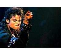 Michael Jackson Bad Tour Live Landscape Poster (A4 Size)